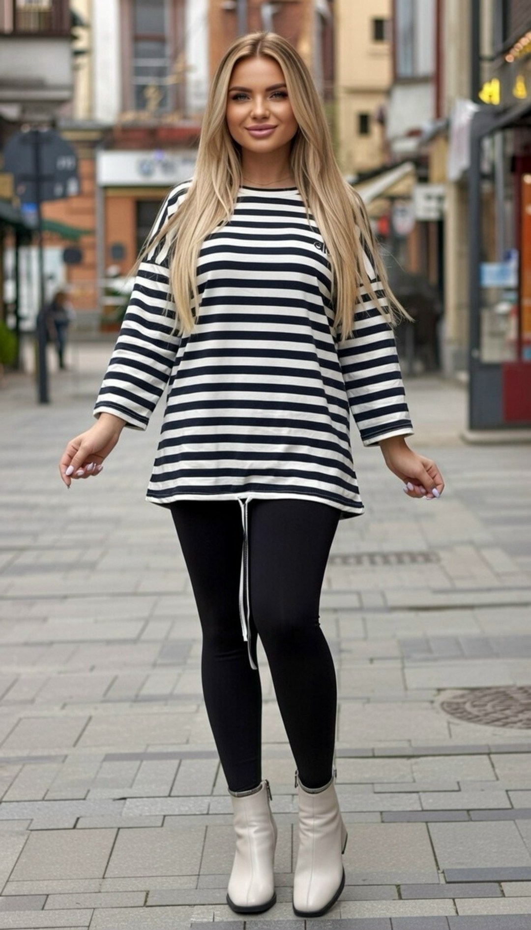 женский свитер в полоску,кофта оверсайз в полоску,кофта оверсайз,свитшот женская,кофта оверсайз в полоску трикотажная тельняшка veronii
