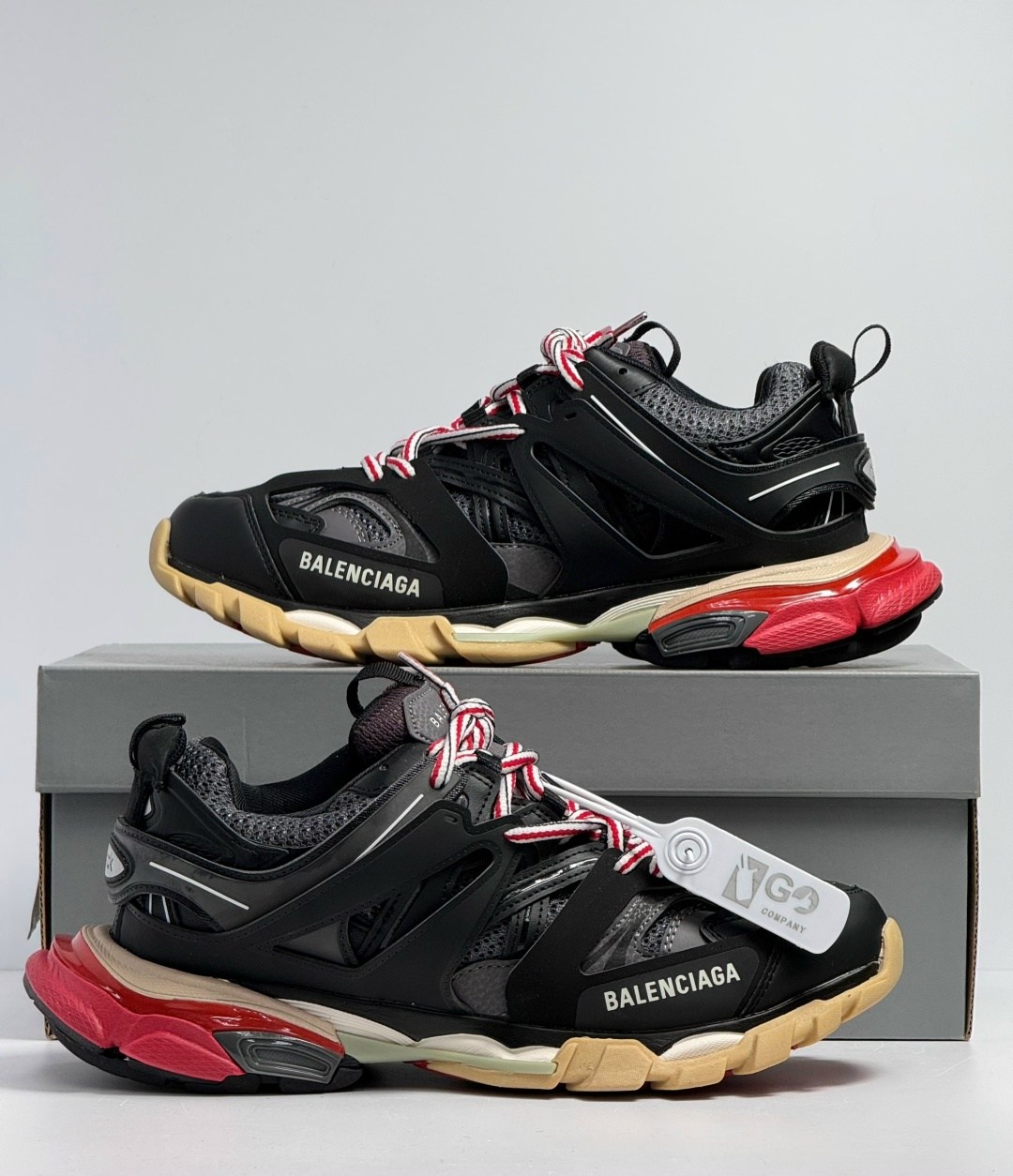 кроссовки balenciaga,кроссовки balenciaga track,кроссовки женские balenciaga,кроссовки balenciaga wmns track trainer 'black red',кроссовки balenciaga track trainer black red