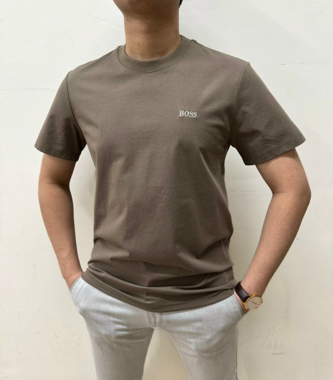 мужская футболка белая,мужские футболки boss,boss футболка,мужская футболка,футболка