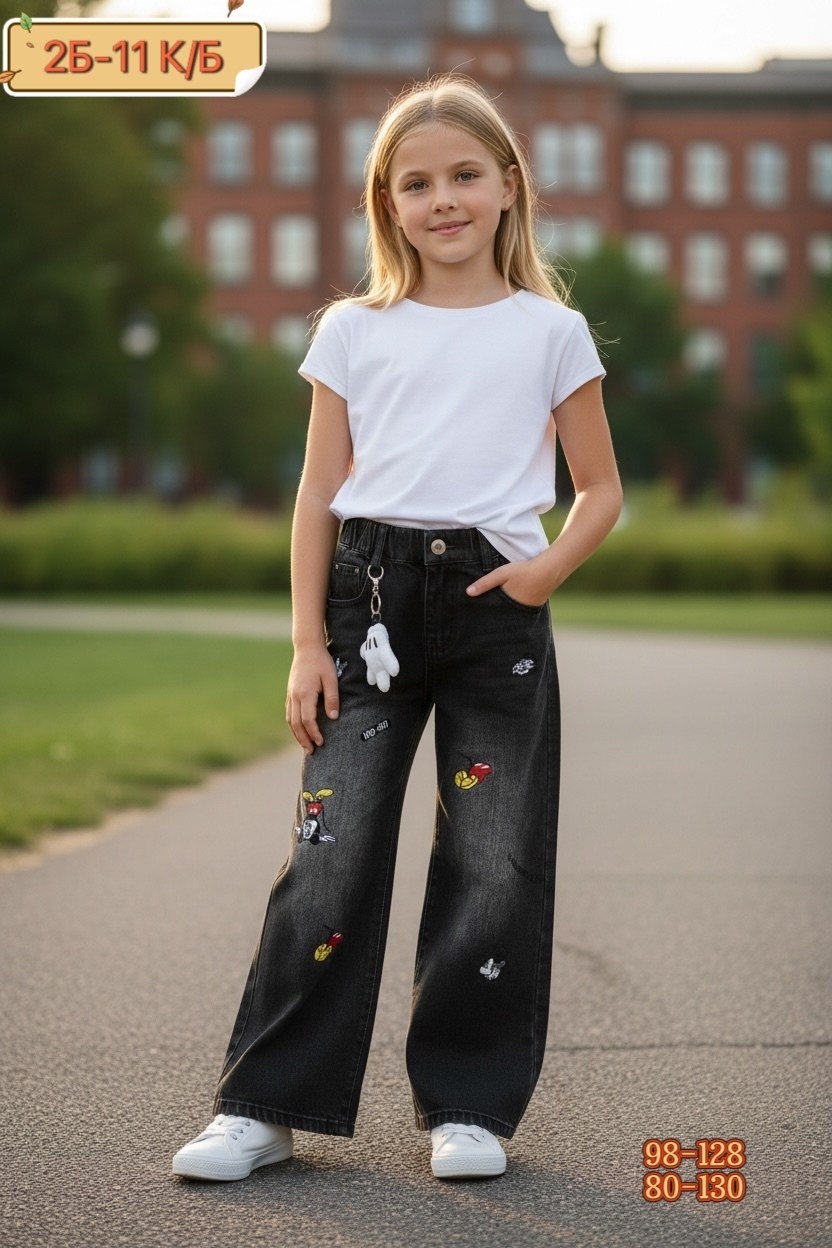 широкие джинсы для девочек,модные джинсы,джинсы для девочек,широкие джинсы,джинсы палаццо на резинке для девочек