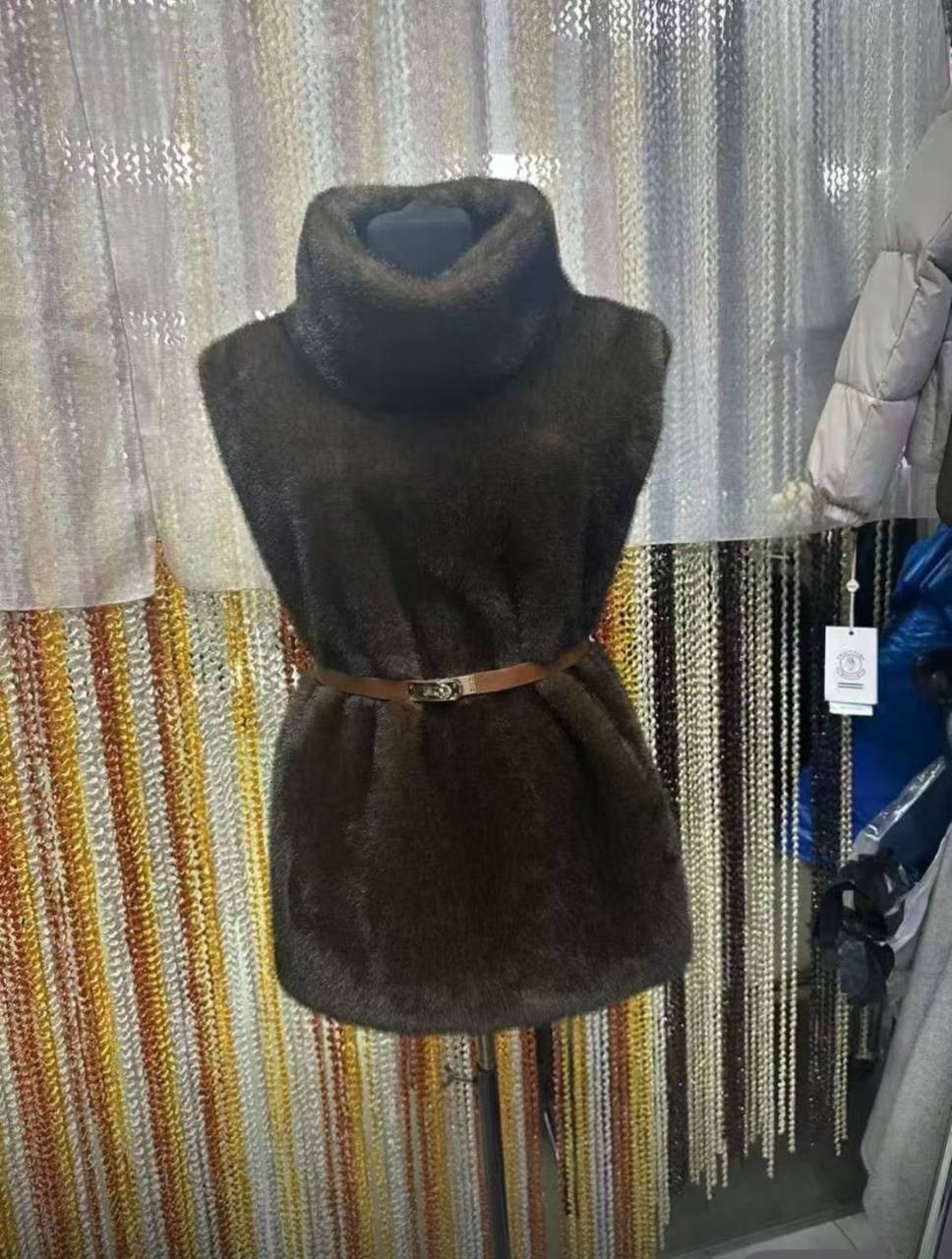 манишка норковая,меховой жилет,манишка из меха норки,меховая манишка,меховая манишка женская