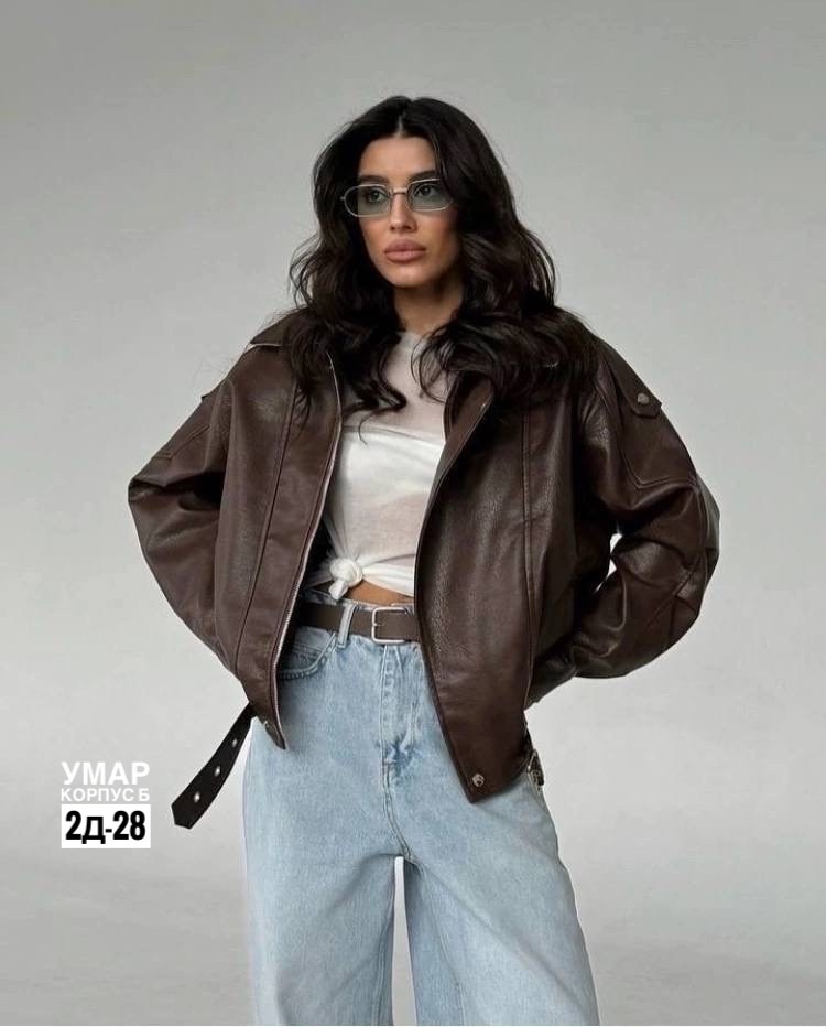 куртка косуха оверсайз,куртка кожаная женская,кожаная куртка,кожаные куртки 2026,кожаная куртка косуха оверсайз коричневая