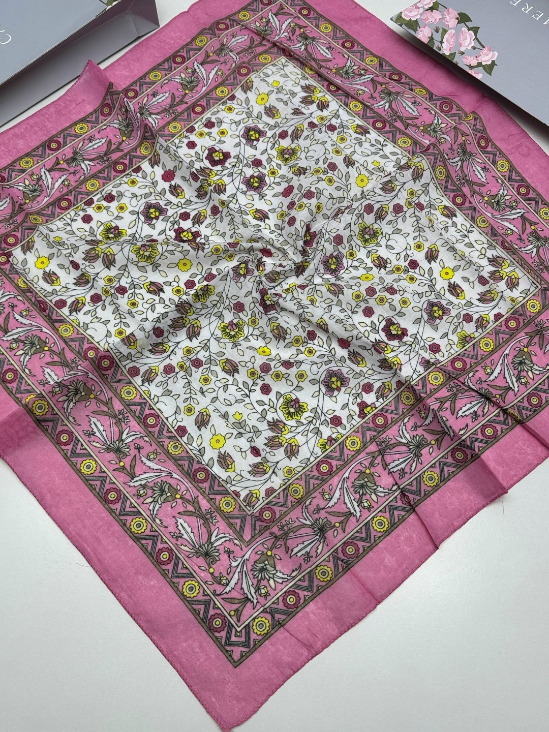 платок женский с рисунком,платки женские,платок хлопковый 70см х 70см dalinnica 224367419,платок женский хлопок,платок женский с рисунком (60*60 см.) арт. 1258135