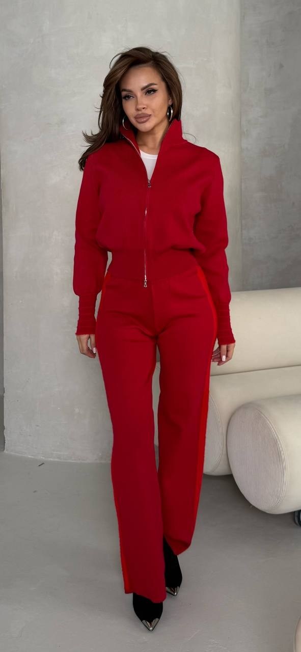 костюм dilanavip 2065 красный,костюм dilana vip 2065 красный,спортивный костюм dilanavip 2065 красный размер 44-54,спортивный костюм dilana vip 2065 красный,костюм двойка кашемир