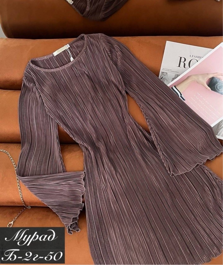 женское платье,платье плиссе,платье,трикотажное платье,платье коричневое