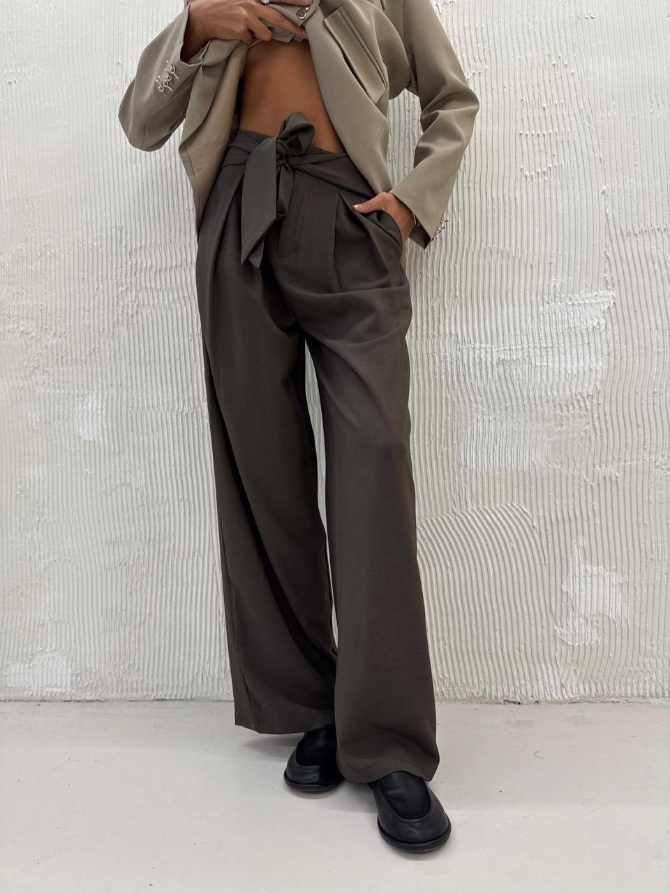 брюки палаццо,брюки классические широкие палаццо завышенная талия magic people,женские брюки палаццо,брюки широкие из сатина,широкие брюки