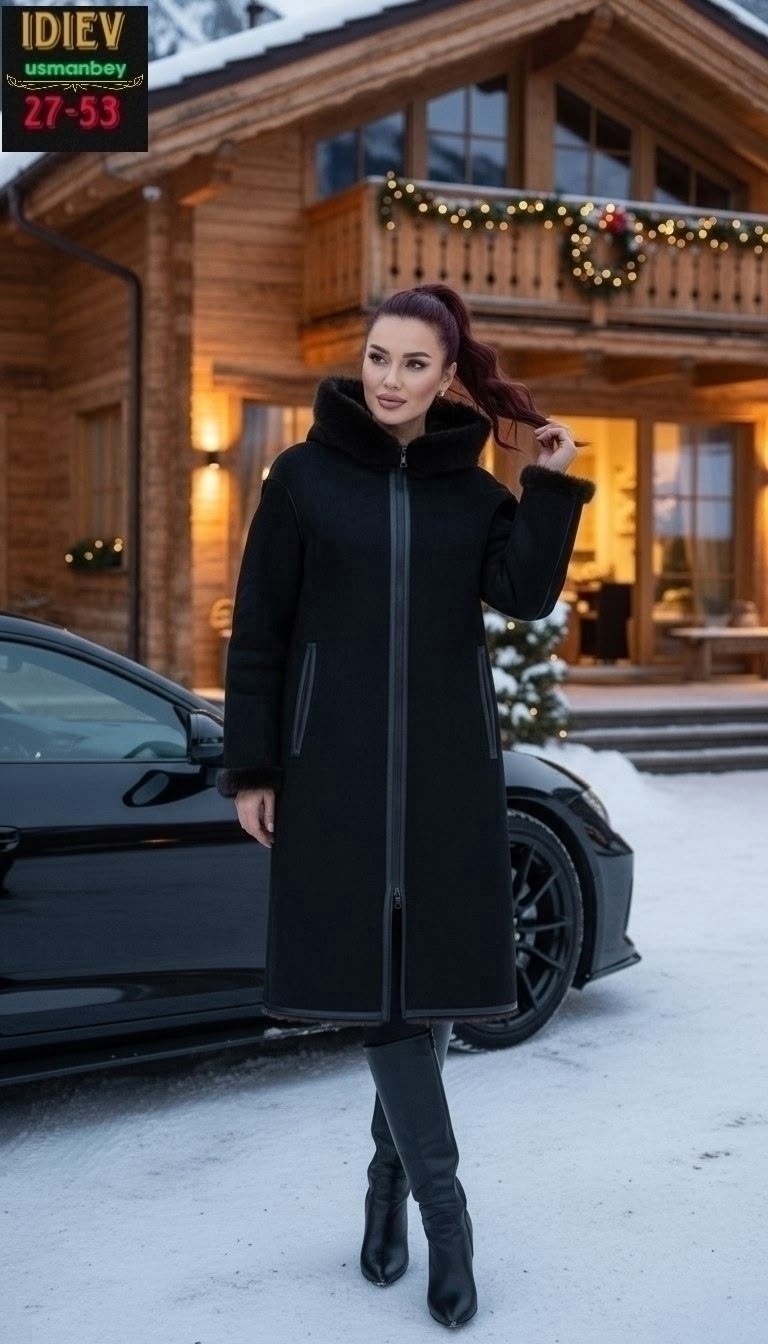 шуба (норка),норковая шуба,норковые шубы 2026,шуба прямая,шуба норковая графитовая с капюшоном hj imperia furs
