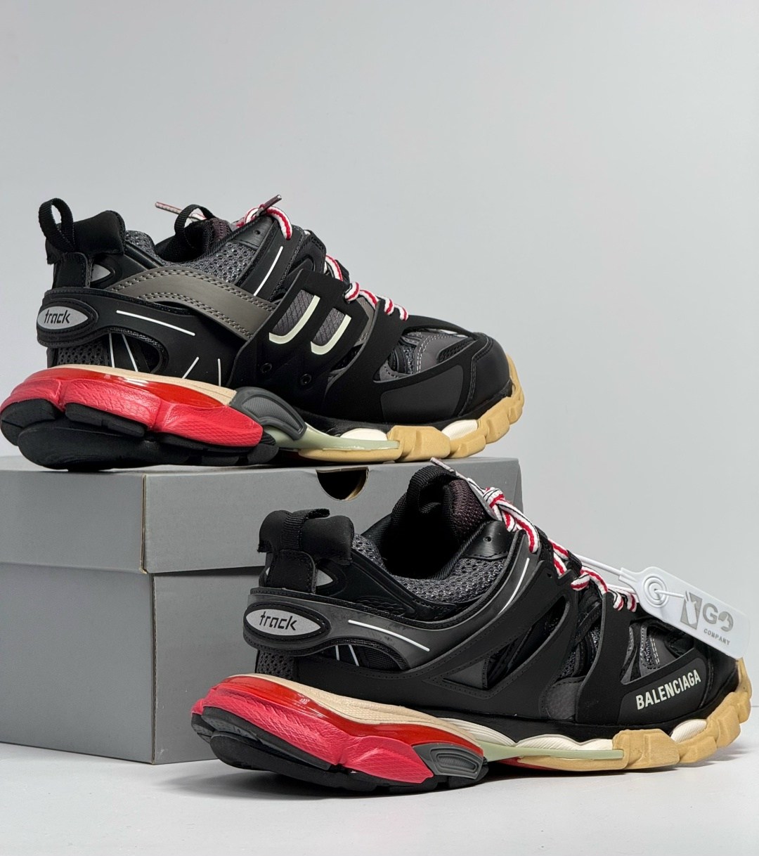 кроссовки balenciaga,кроссовки balenciaga track,кроссовки женские balenciaga,кроссовки balenciaga wmns track trainer 'black red',кроссовки balenciaga track trainer black red