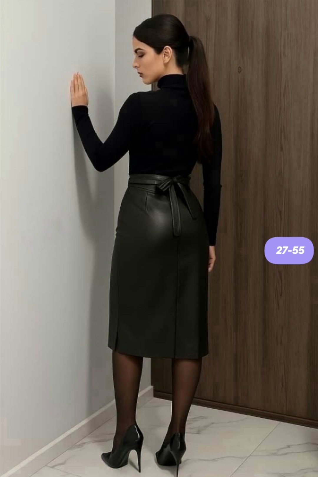 юбка из экокожи,юбка кожаная миди,юбка из коричневого кожзама,кожаная юбка,юбка женская