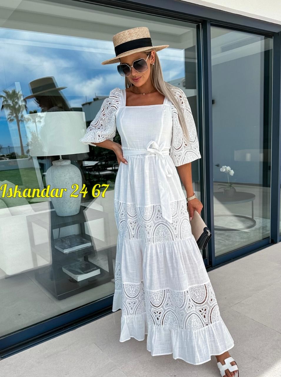 платье с кружевами,платье летнее женское,платье жeнское длинное,кружевное платье,длинное платье летнее