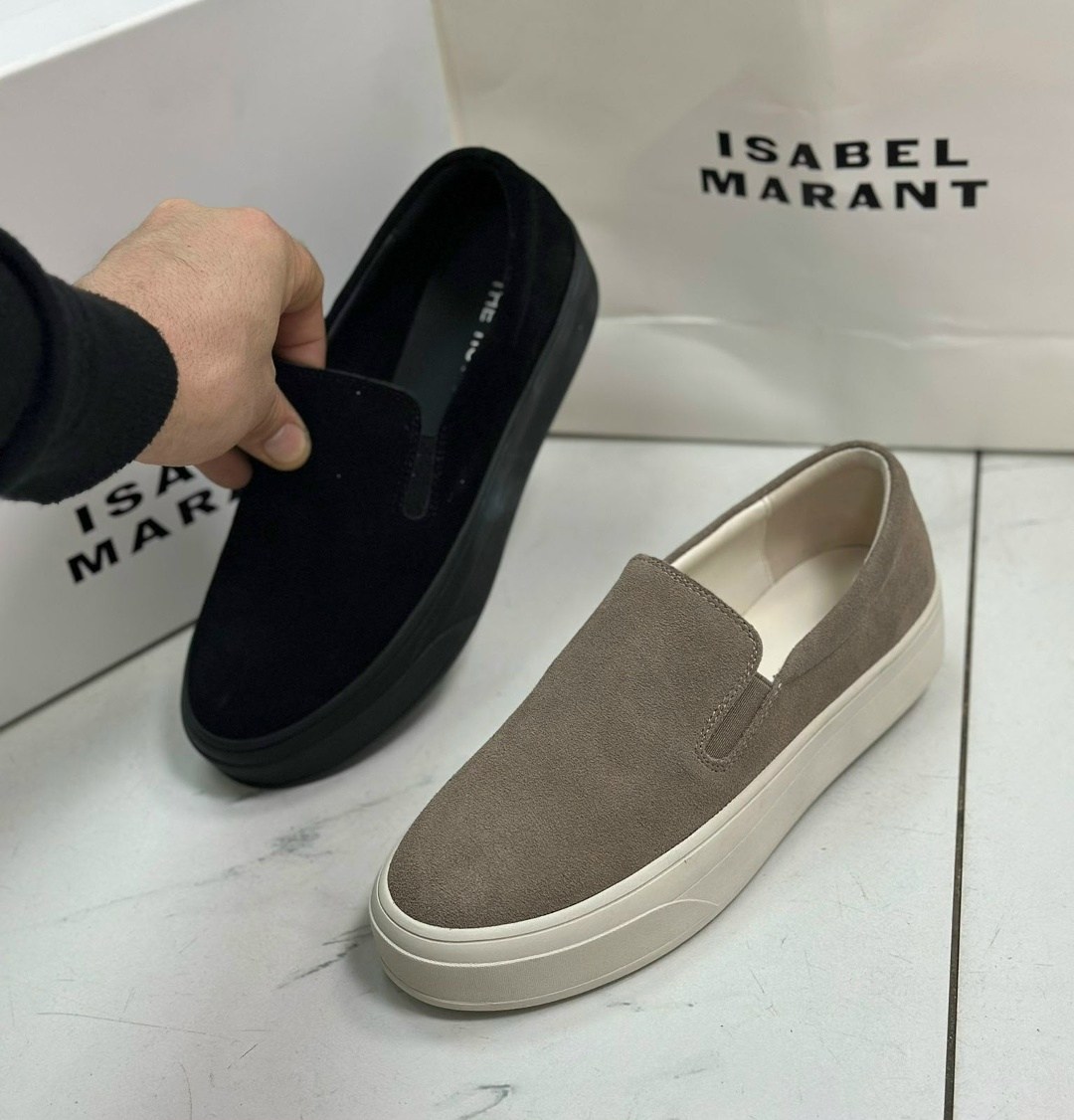 слипоны из натуральной замши the row,,слипоны из натуральной замши,женские слипоны,слипоны замшевые