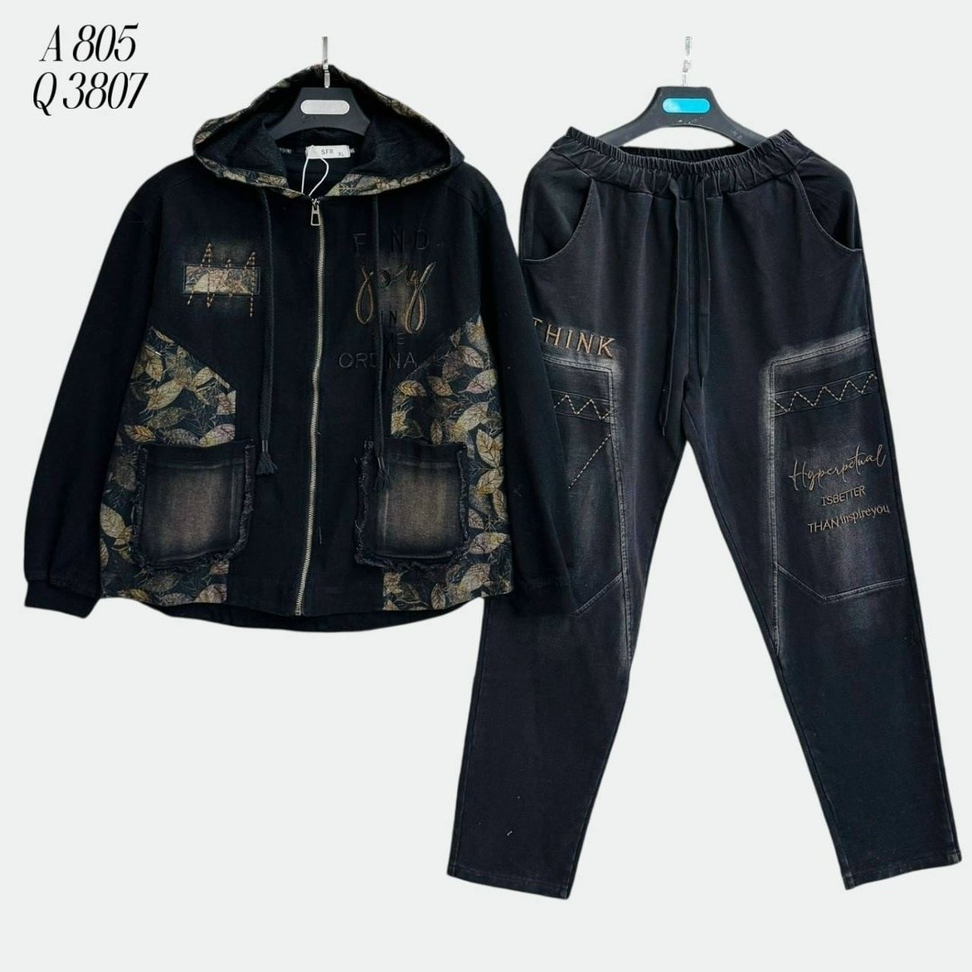 костюм джинсовый,костюм джинсовый женский,женский джинсовый костюм с капюшоном,костюм двойка джинсовый,женский джинсовый костюм из двух предметов