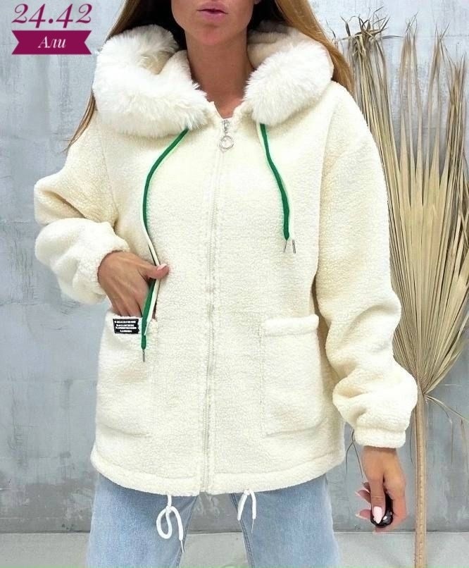 кардиган куртка демисезонная ткань альпаки + вставки под овчину,куртка барашек,куртка женская коллекция,кардиган альпака с капюшоном,куртка женская