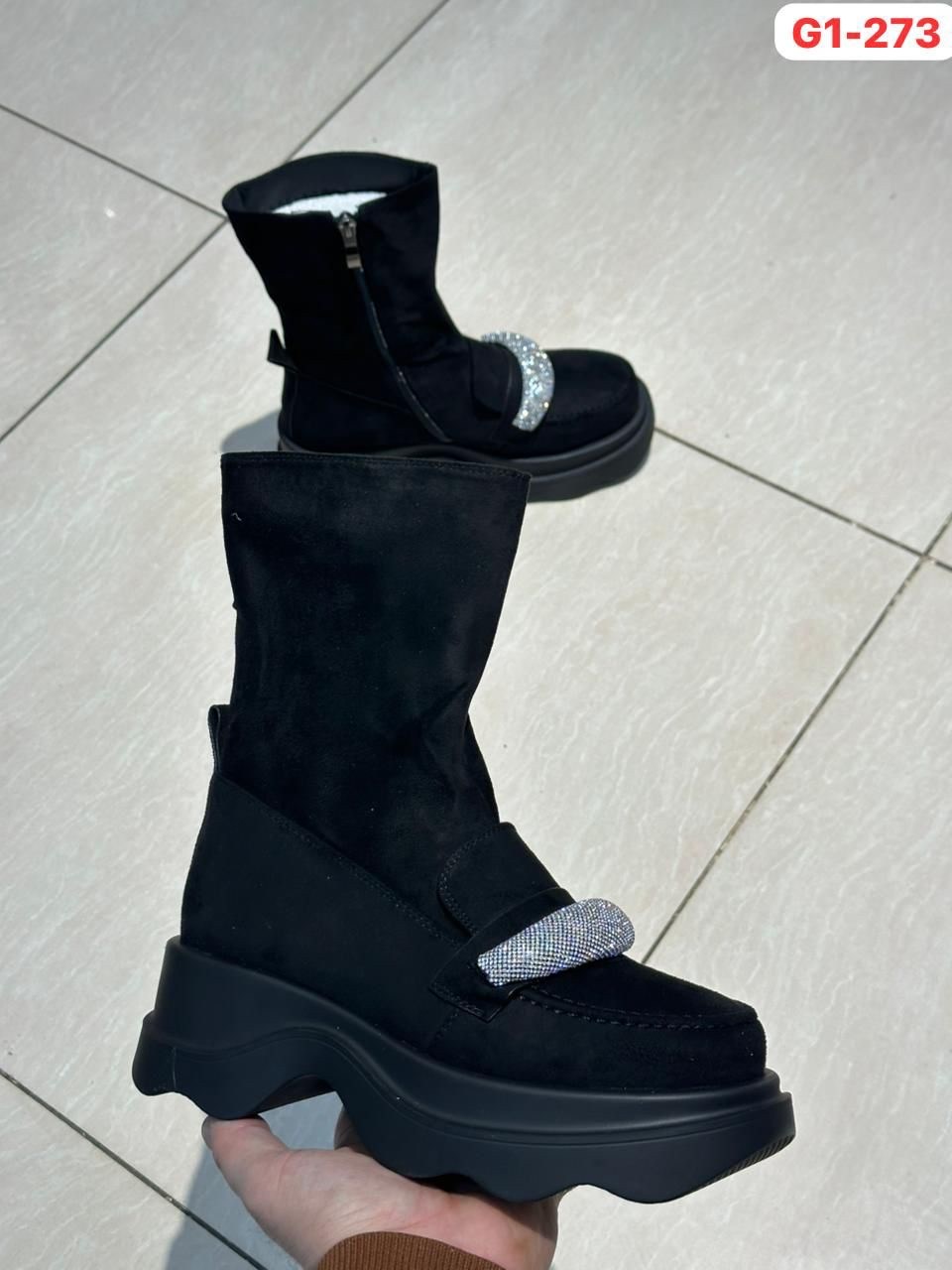 , женская,ботинки женские,модная женская , женская зимняя