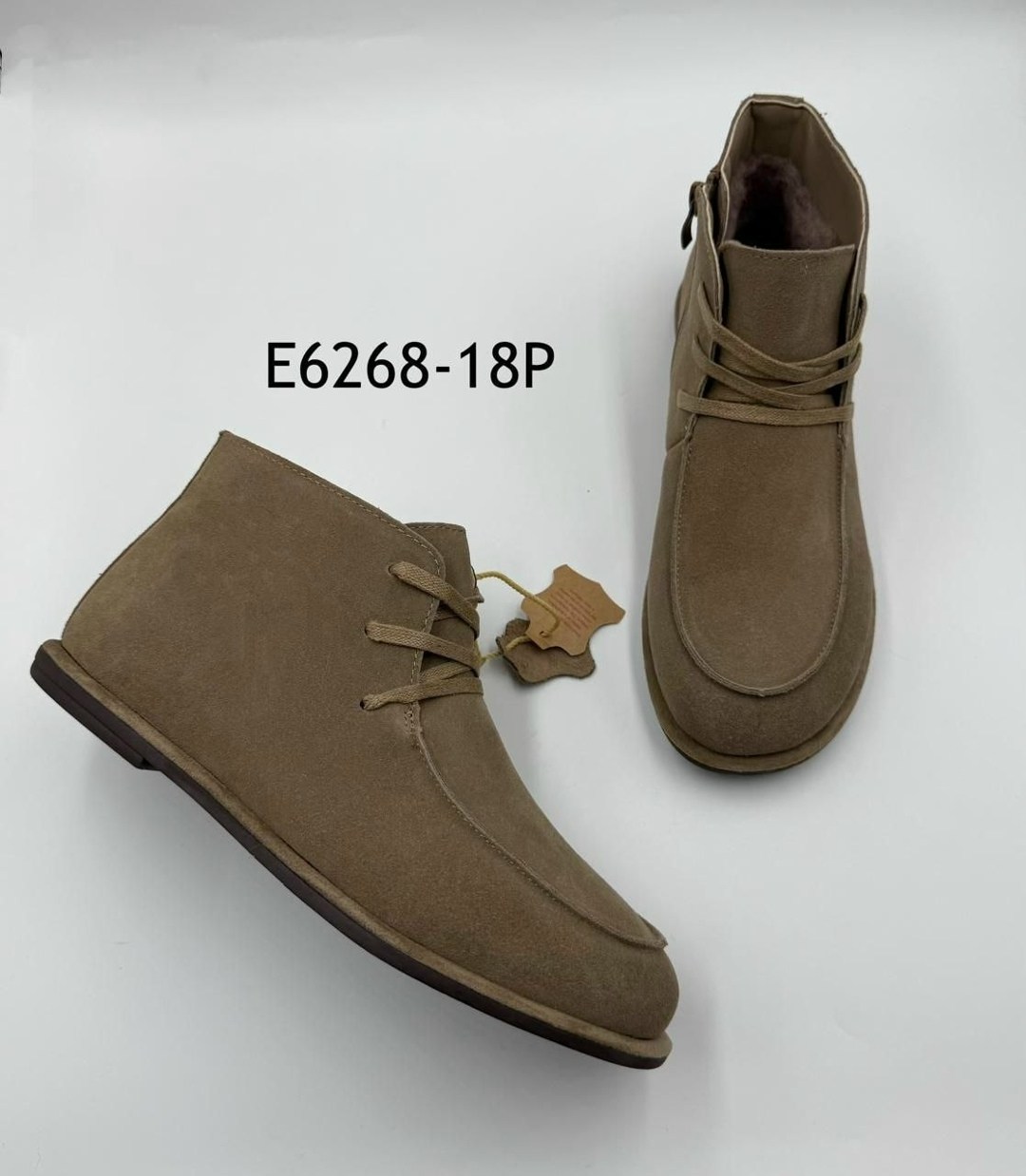 замшевые ботинки,,женская , теплая,зимняя женская