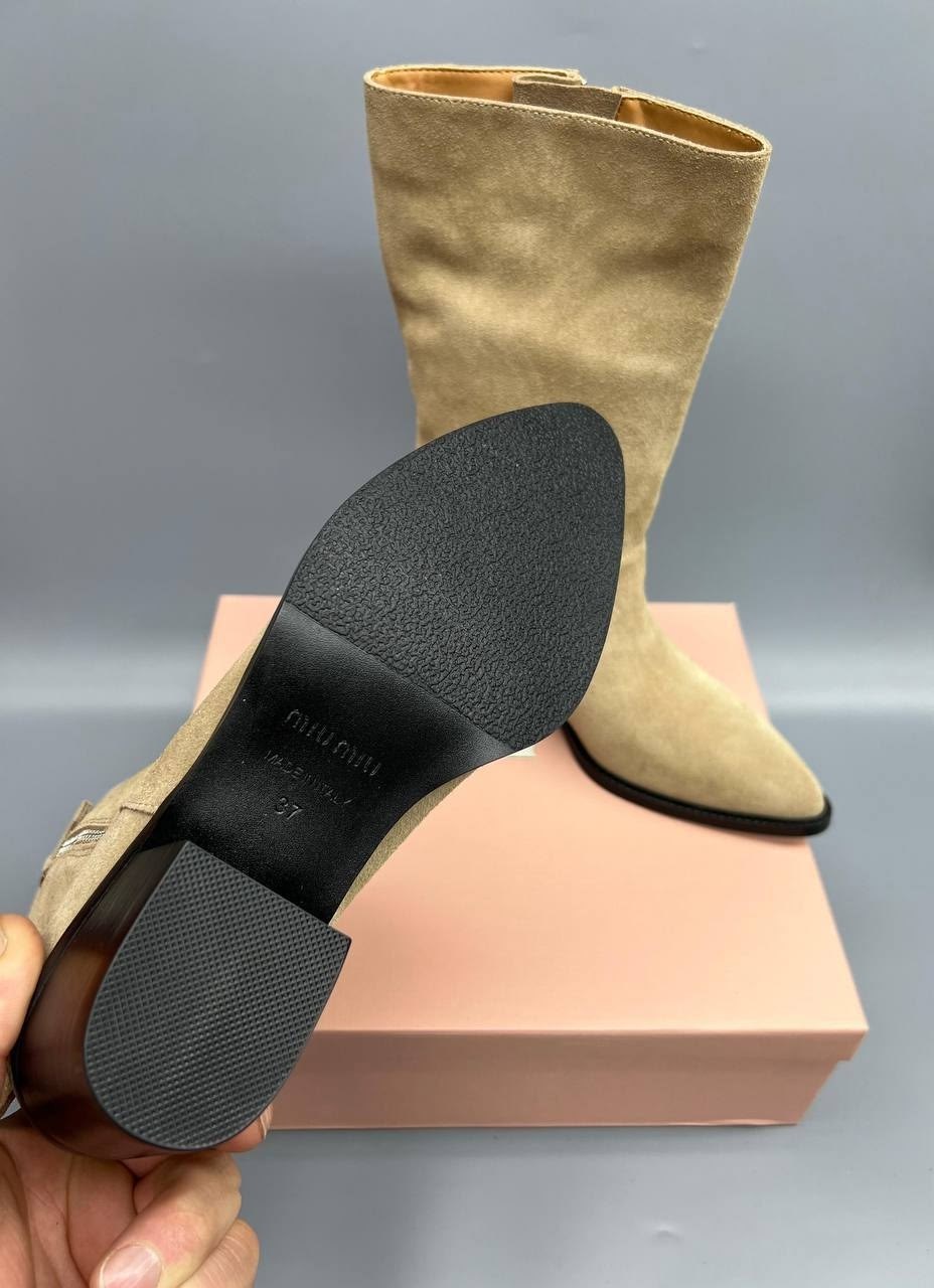 высокие замшевые сапоги isabel marant denvee бежевые,замшевые сапоги,замшевые ботинки,, женская