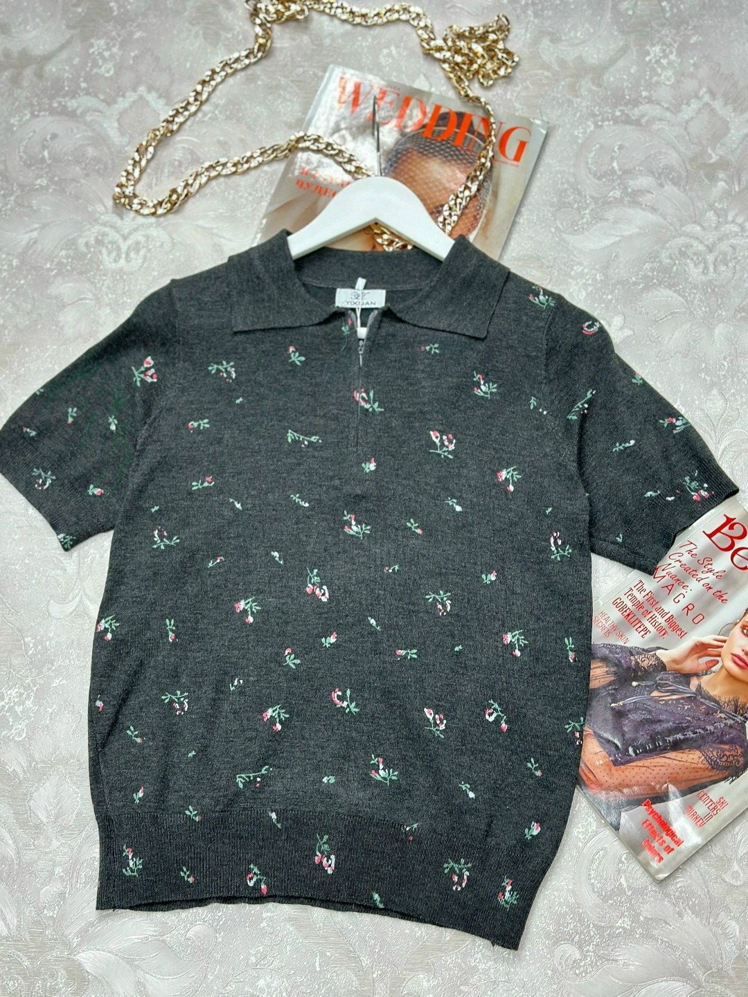 мужская кофта,джемпер с воротником,брендовые футболки,поло с вышивкой,поло с