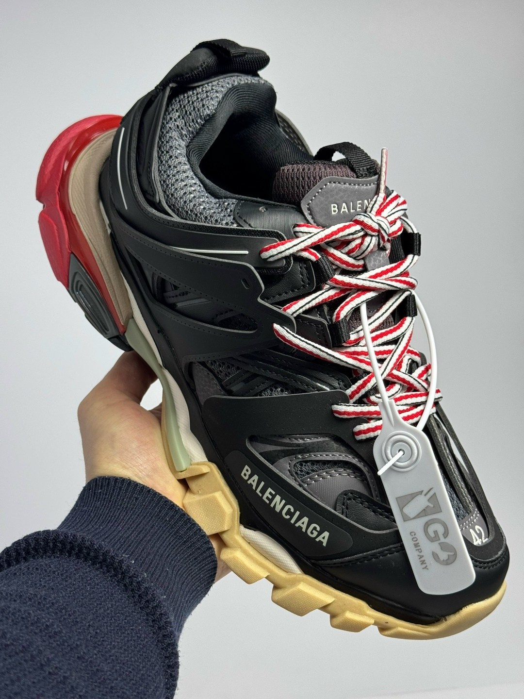 кроссовки balenciaga,кроссовки balenciaga track,кроссовки женские balenciaga,кроссовки balenciaga wmns track trainer 'black red',кроссовки balenciaga track trainer black red