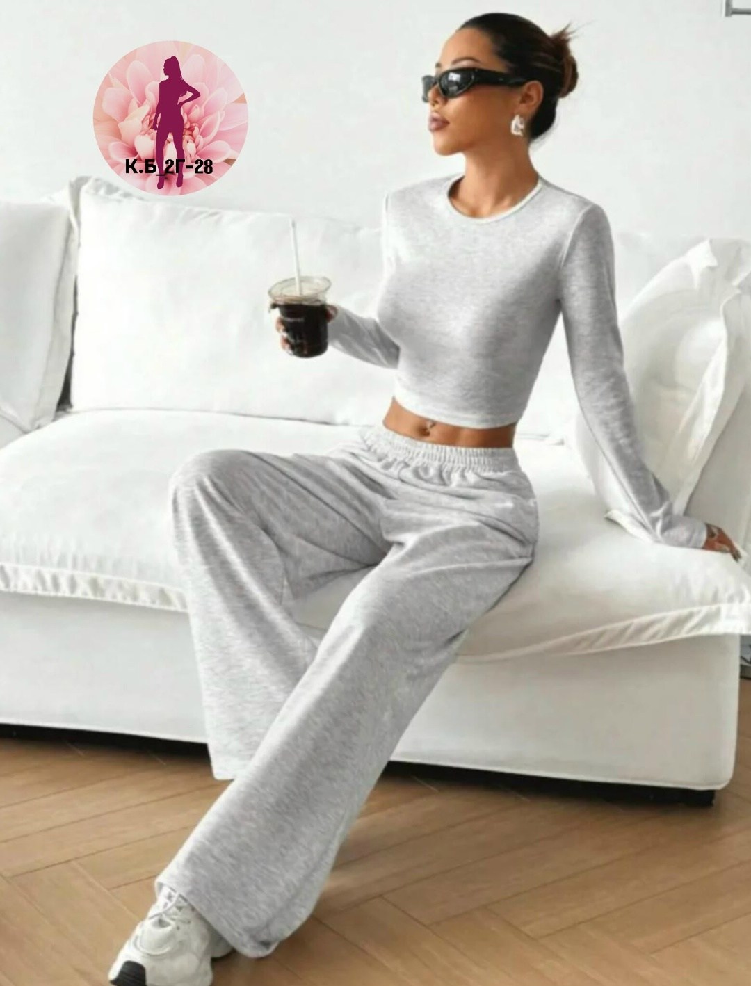 брючный костюм,стильный женский комбинезон с обтягивающим верхом и свободными брюками,элегантные комбинезоны,повседневный костюм с длинными брюками для женщин с круглым вырезом и короткими рукавами,ко