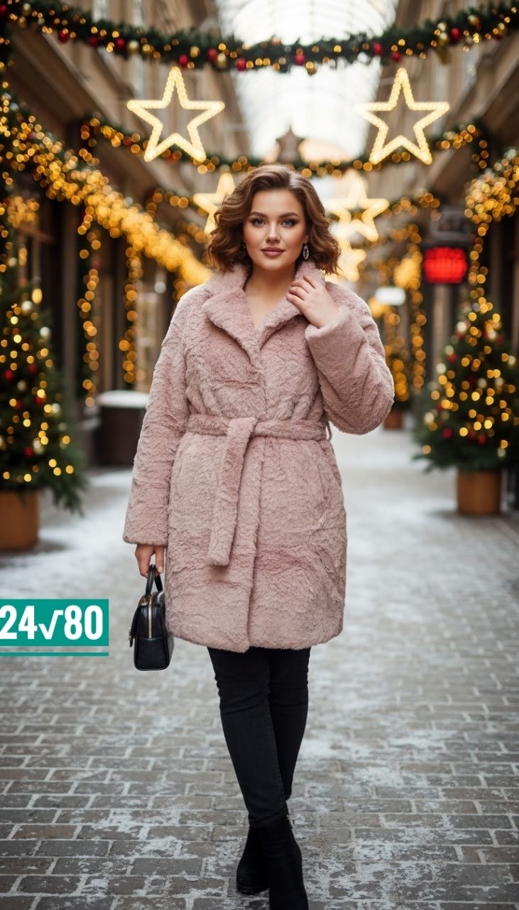 шуба женская,искусственная шуба из экомеха короткая под норку с поясом miura maison,шуба искусственная,шуба,шуба искусственная экошуба