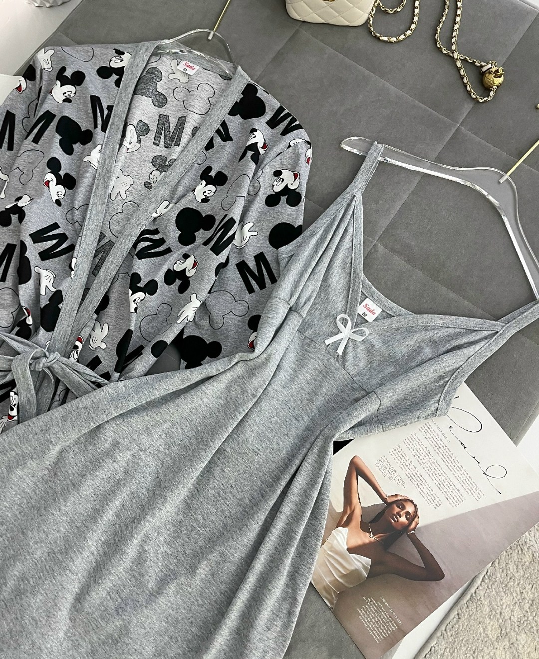 комплект ночная сорочка и халат,комплект халат сорочка,комплект (халат+сорочка) margo,комплект халат,комплект пижама