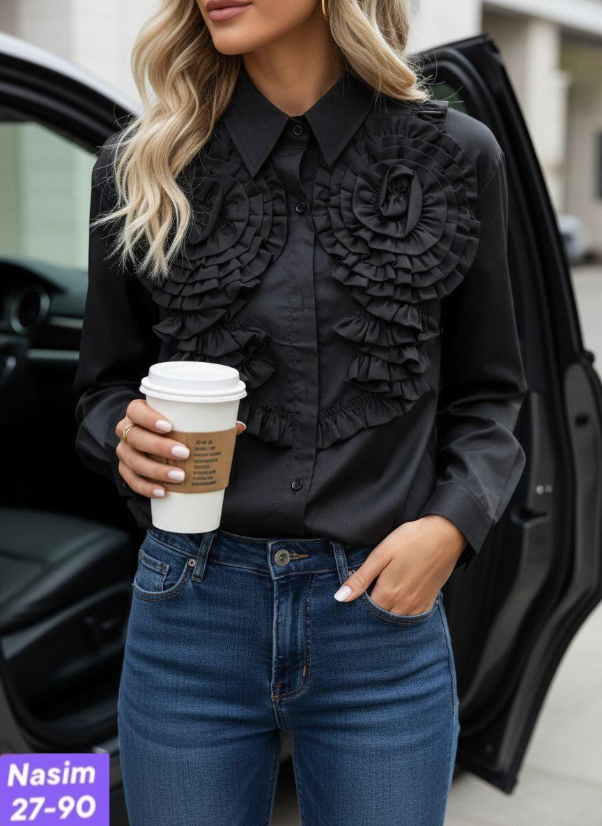 блузка с оборками,модная белая блузка,рубашка с рюшами,блузка с рюшами,рубашка с оборками