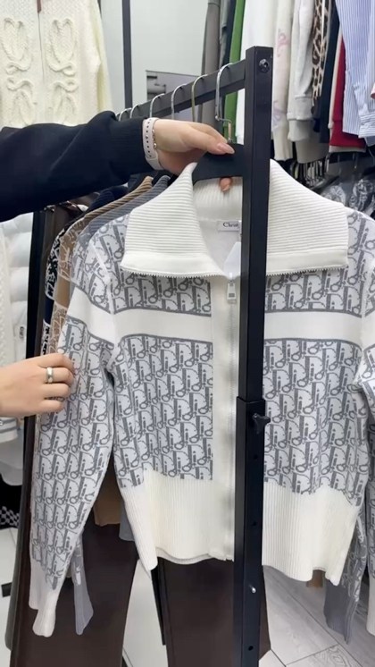 спортивный костюм кристиан диор,костюм диор женский,кардиган,женские кардиганы,двусторонний кардиган