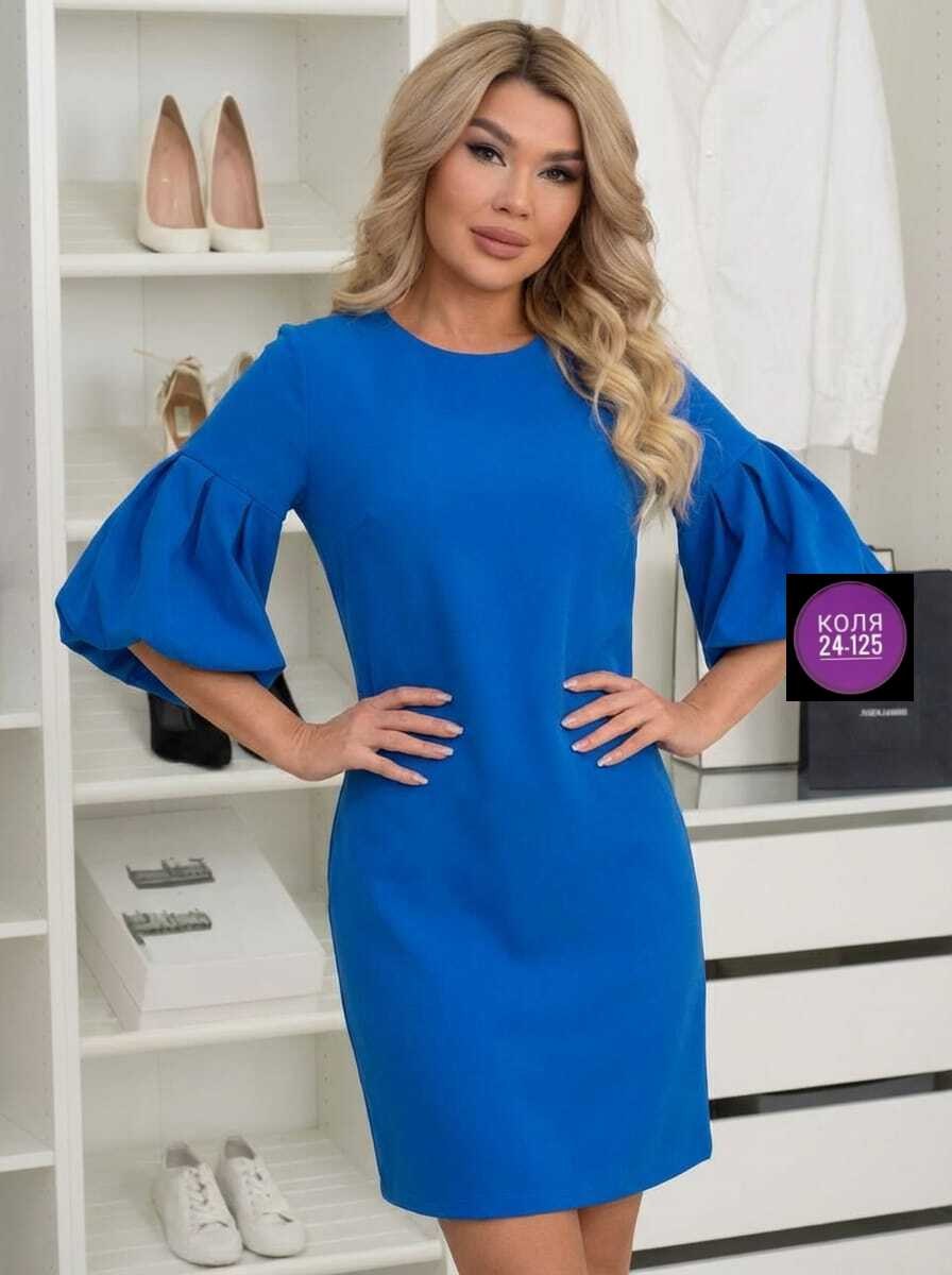 платье женская,платье,синее платье,нарядное платье,прямое платье