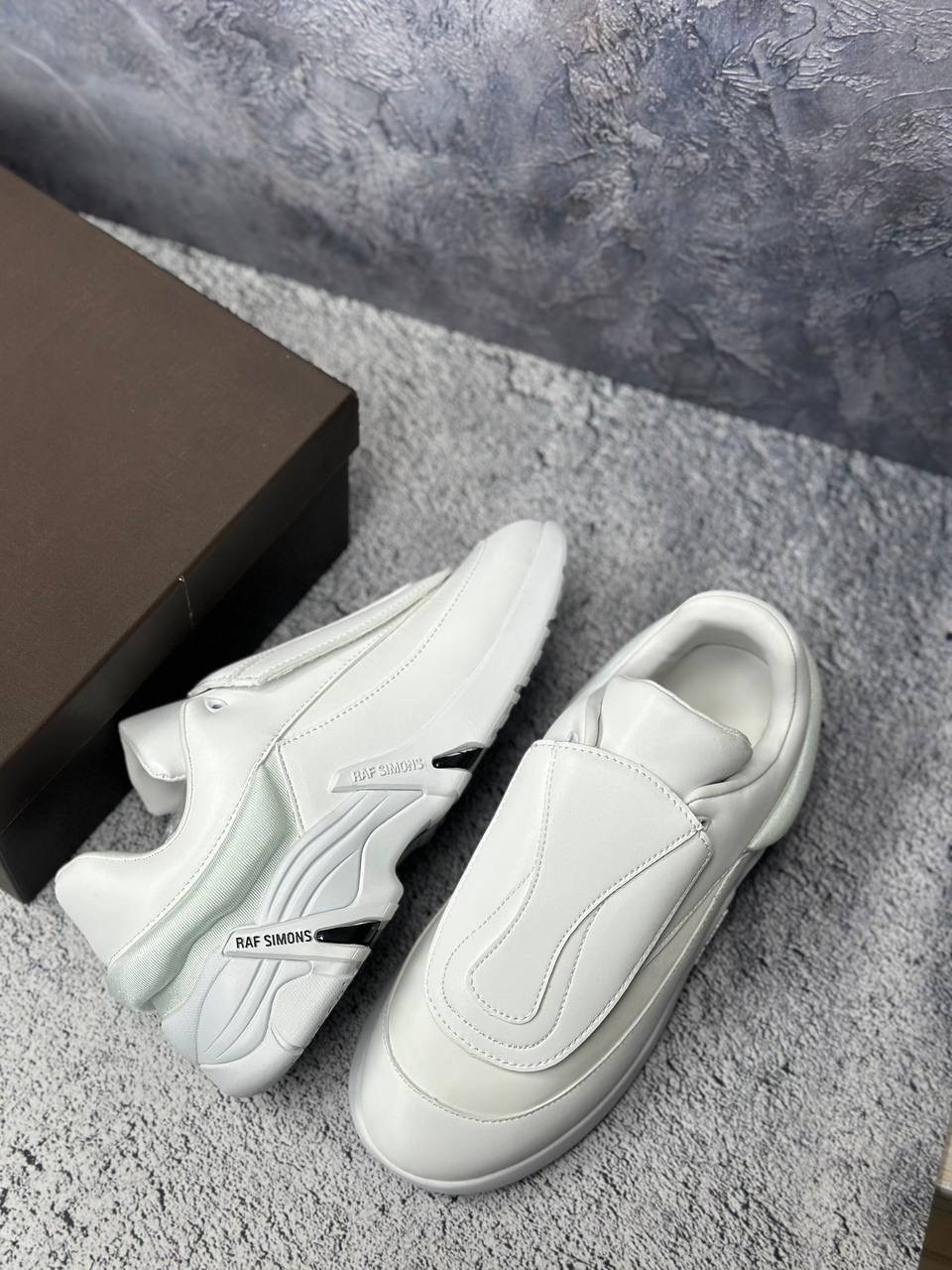 кроссовки raf simons (runner) цвет белый размер 42,кроссовки raf simons ante,raf simons кроссовки antei,raf simons белые кожаные низкие кроссовки,raf simons белые кроссовки antei