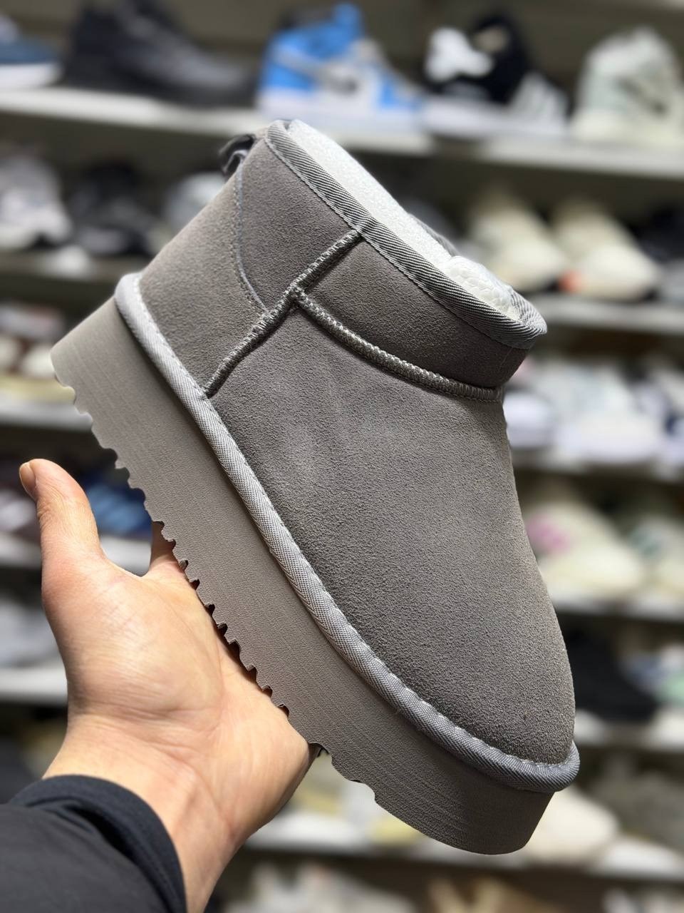 угги зима натуральная замша 6157-5р gammaway,угги ugg женские,угги ugg classic ultra mini,угги женские,