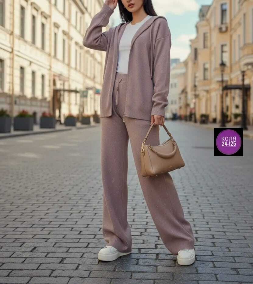 костюм вязаный теплый с брюками,женский трикотажный костюм,костюм с брюками,вязаный костюм женский с брюками,трикотажные костюмы