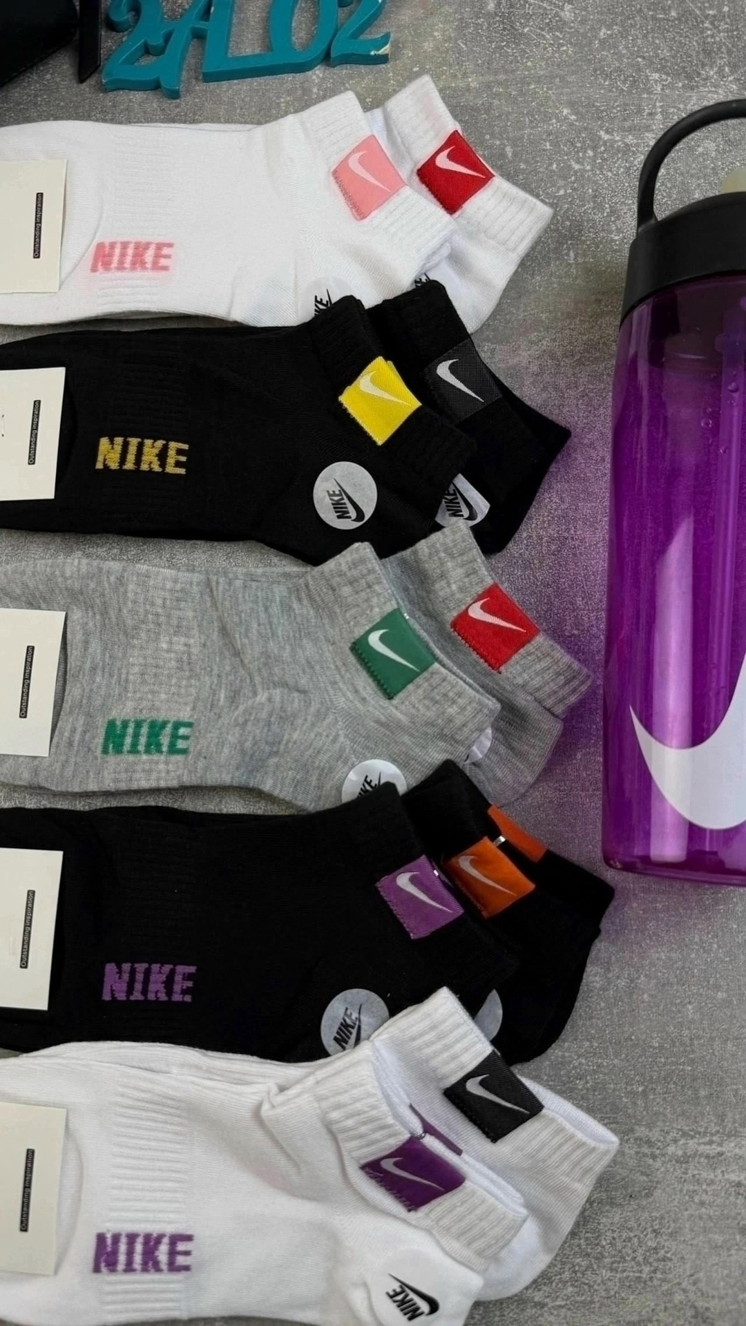 комплект носков nike,комплект носков женских nike sport socks белых 36-41,носки женские nike,комплект носки женские,носки женские спортивные