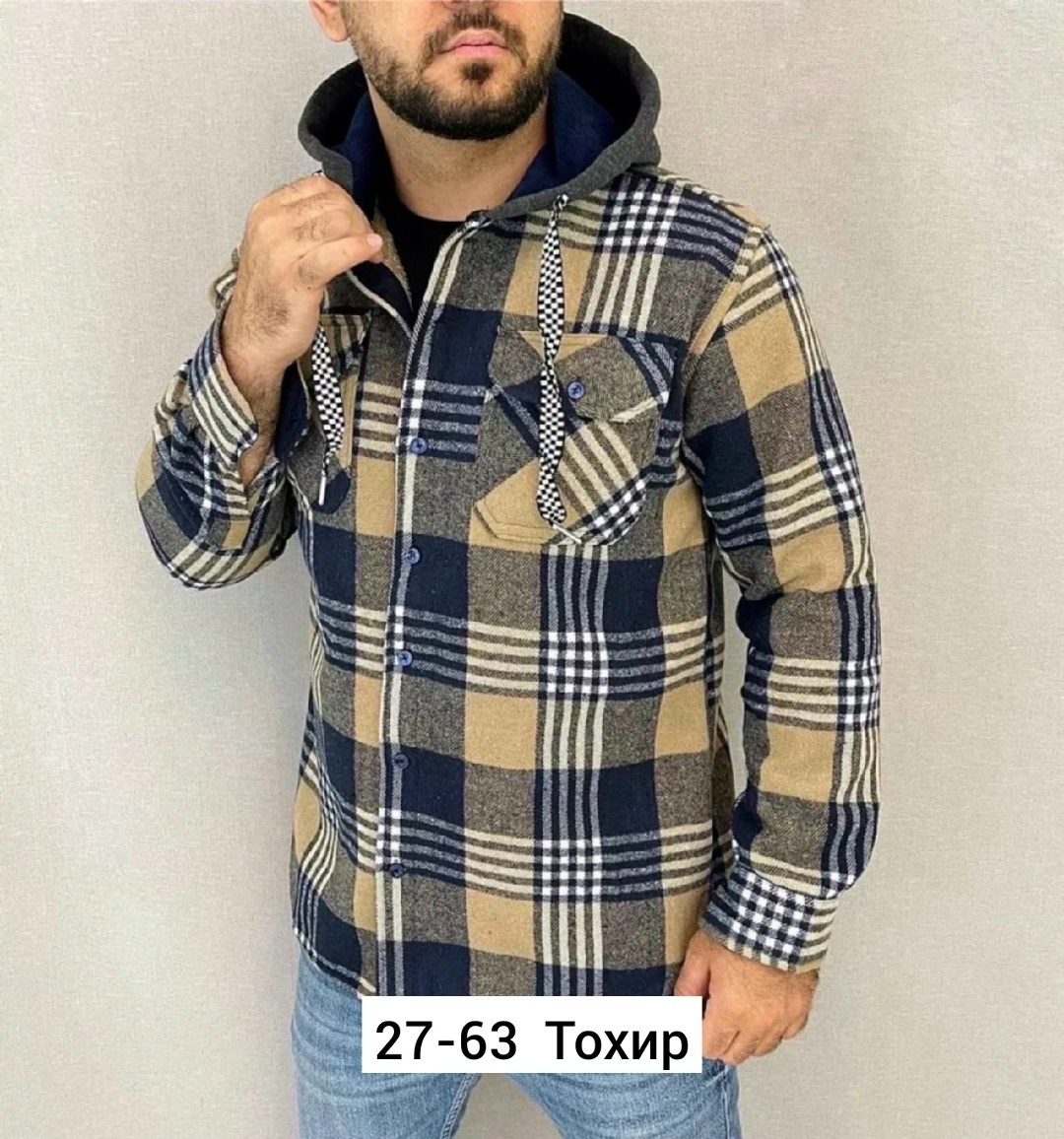 рубашки на меху,рубашка с капюшоном,куртка в клетку,рубашка теплая на меху,рубашка на меху с капюшоном