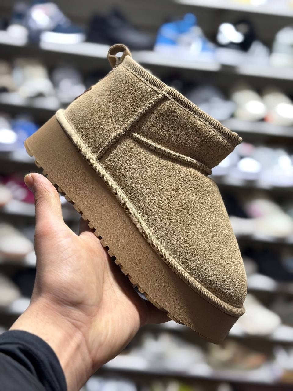угги зима натуральная замша 6157-5р gammaway,угги ugg женские,угги ugg classic ultra mini,угги женские,