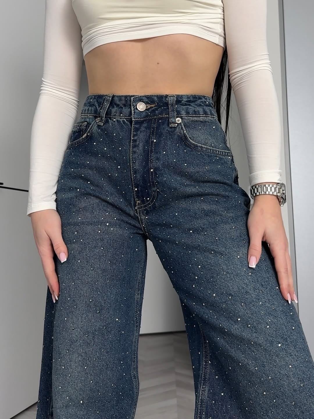 джинсы женские,брюки джинсы,джинсы широкие с высокой посадкой dh fashion,джинсы кюлоты,джинсы широкие