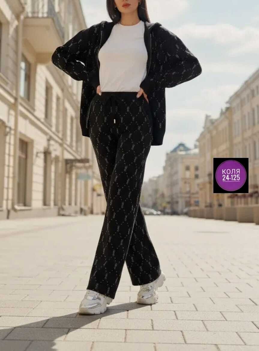 костюм вязаный теплый с брюками,женский трикотажный костюм,костюм с брюками,вязаный костюм женский с брюками,трикотажные костюмы