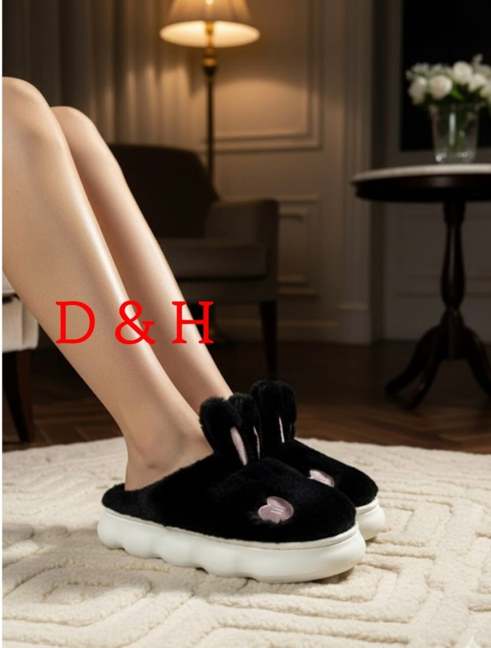 тапочки плюшевые,женские домашние тапочки,тапочки домашние,тапочки женские кролик,тапочки домашние теплые