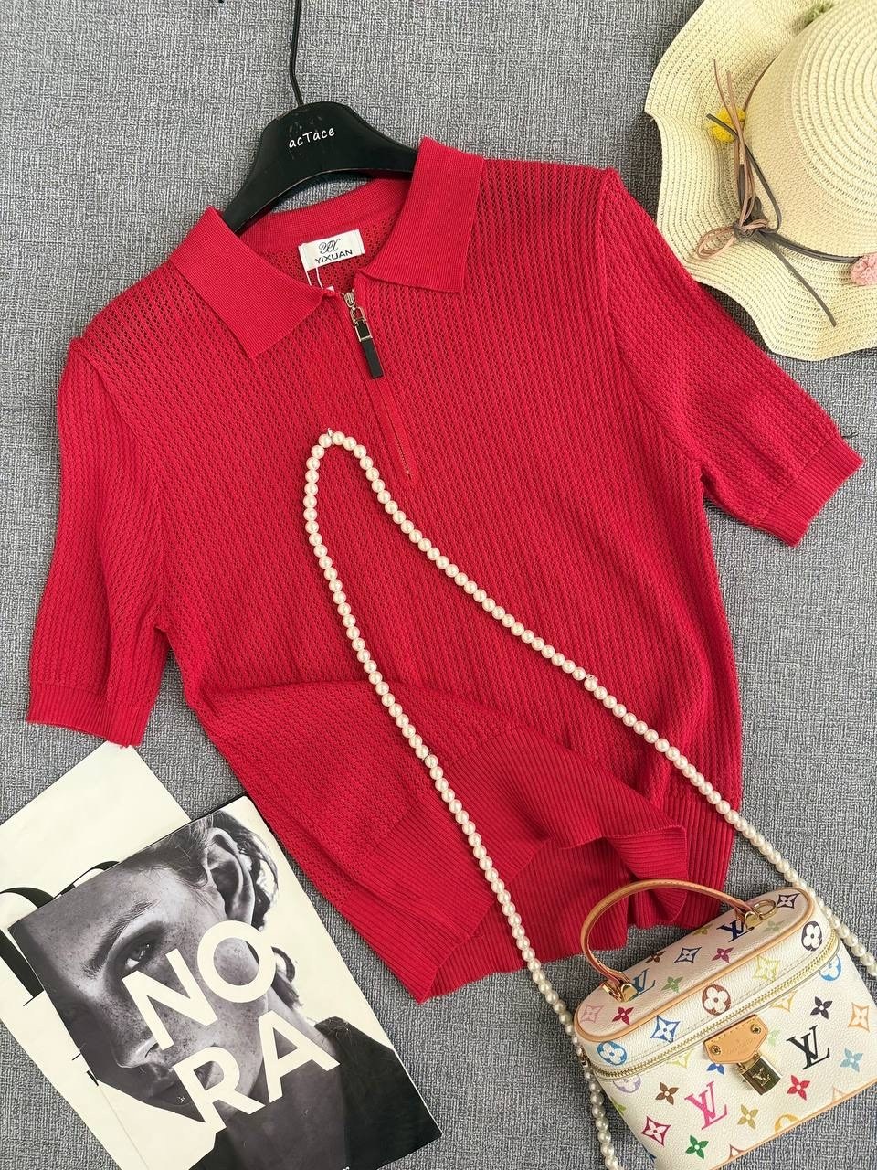 женская кофта,кофточка на замке,поло с воротником,кофточка,кофточка на замке для спокойных аутфитов в стиле old money