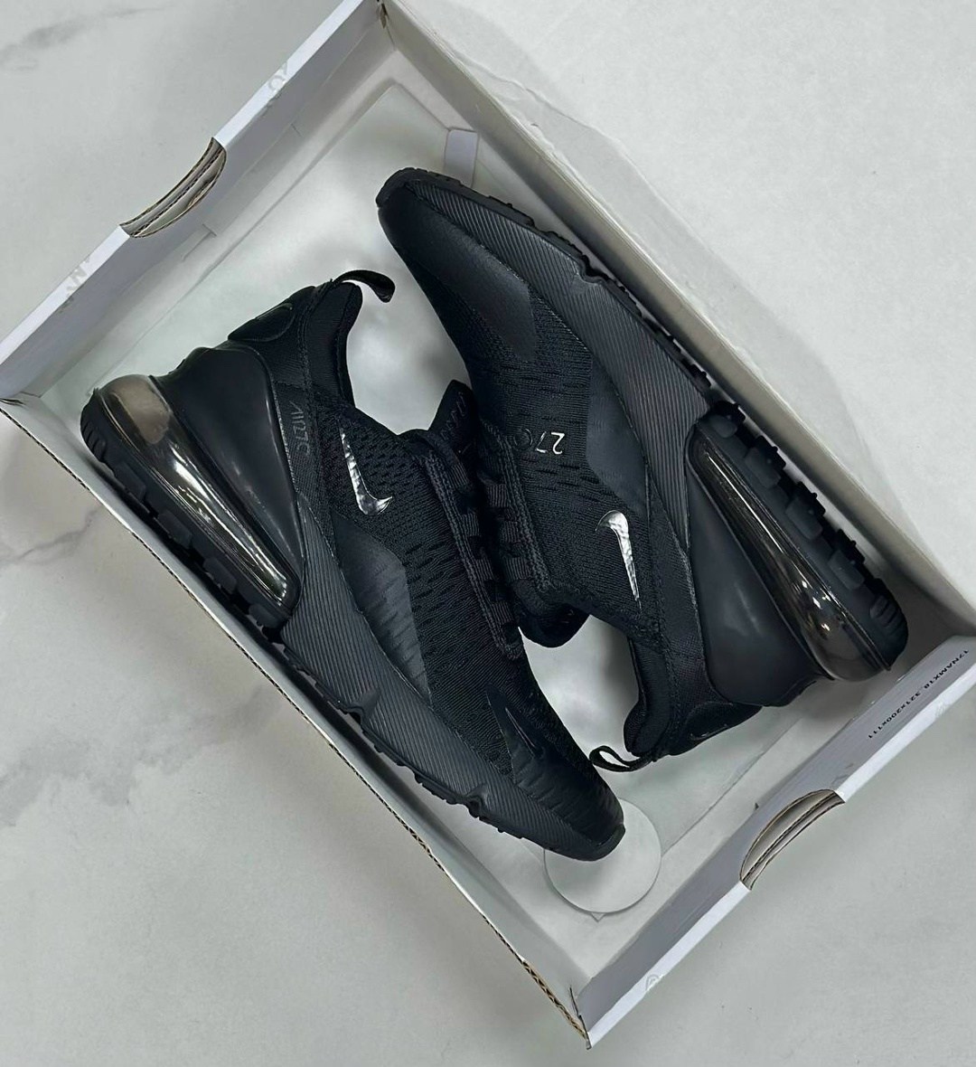 кроссовки nike air max 270,nike air max 270 triple black,мужские кроссовки nike air max 270,кроссовки,найк 270 черные