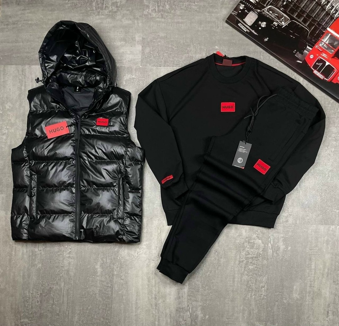 мужской спортивный костюм тройка hugo boss,спортивный костюм hugo boss,костюм спортивный мужской,hugo костюм спортивный,костюм спортивный