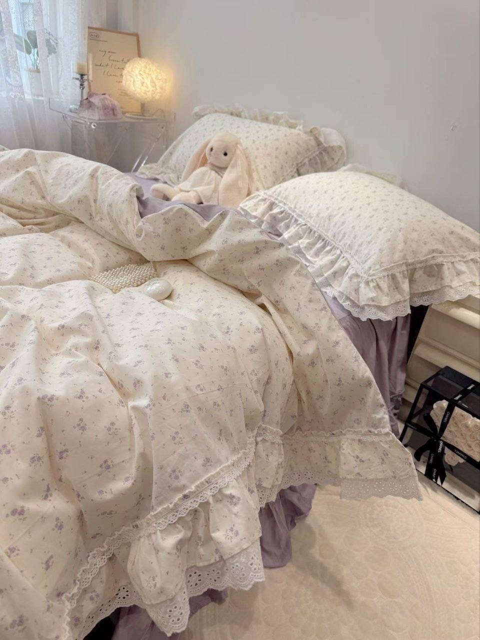 постельное белье в стиле прованс,постельное белье комплект,комплект постельного белья в корейском стиле с наволочкой,комплект постельного белья из хлопка,постельное белье с одеялом сатин люкс