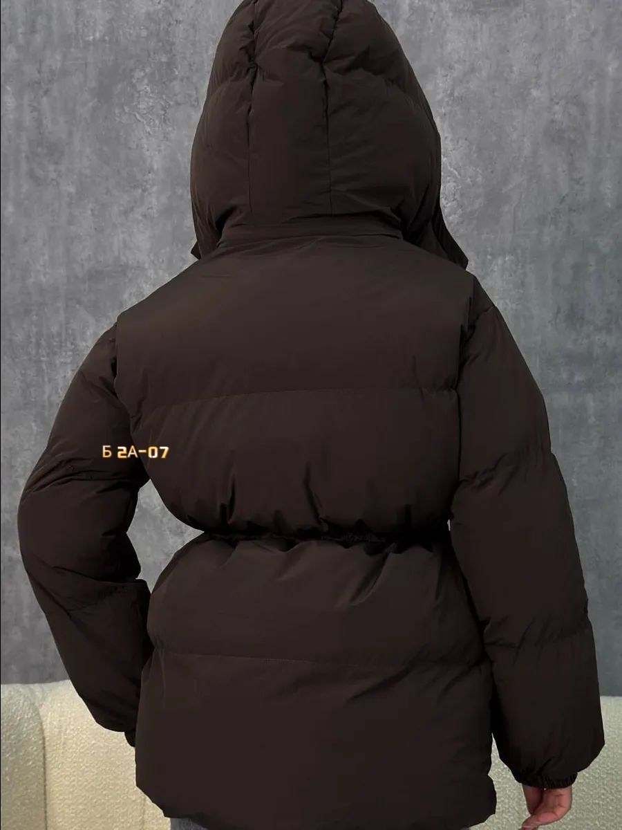 объемный пуховик,куртка пуховик зимняя с капюшоном и кулиской,пуховик женский,куртка женская зимняя,пуховик зимний с капюшоном раннель