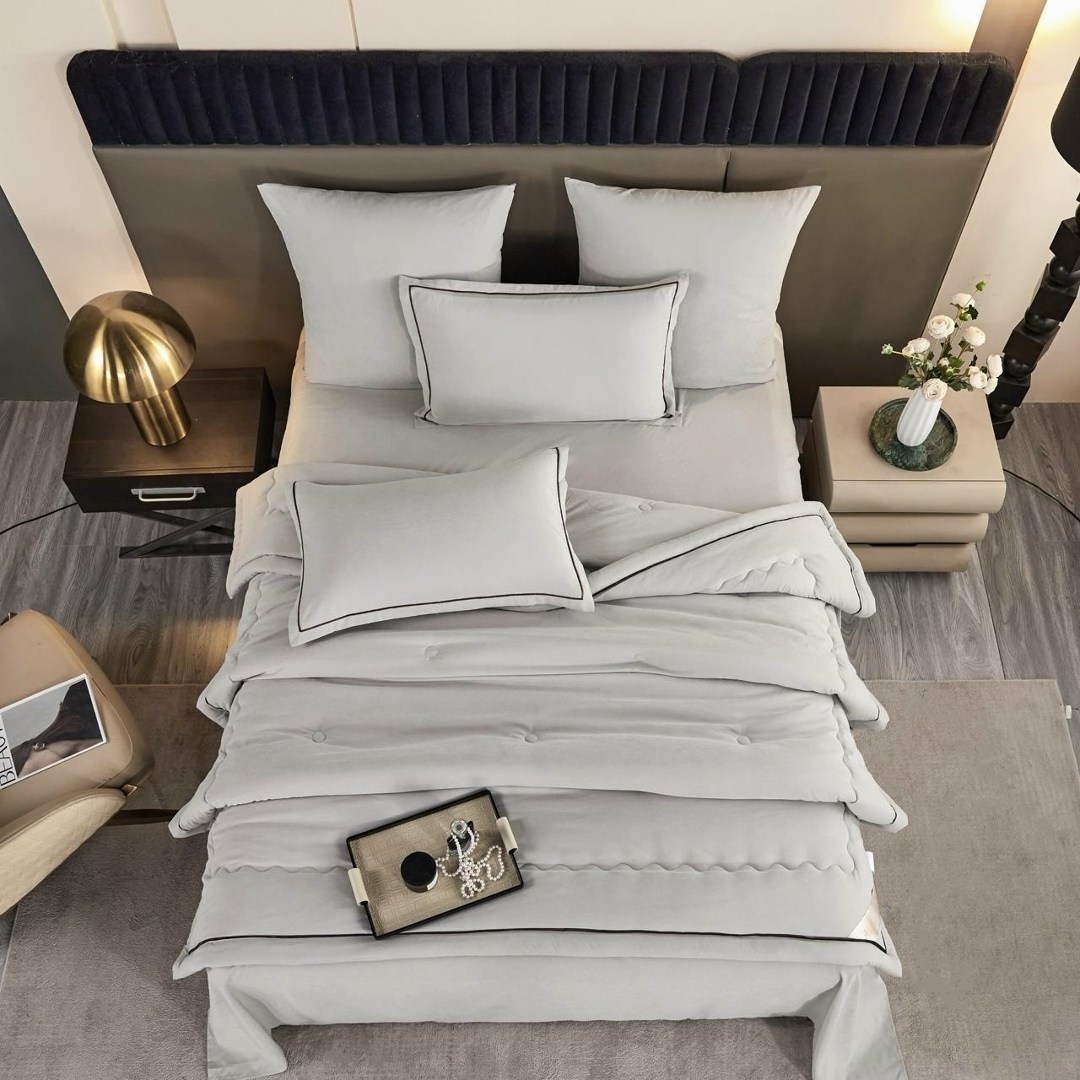 комплект постельного белья sofi de marko,комплект постельного белья,oloey пододеяльник мако-сатин 200x220 фиолет-серый,комплект постельного белья с одеялом mency,комплект постельного белье евро