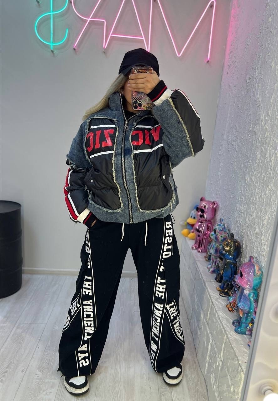 модный женский костюм,спортивные костюмы,комбинированная джинсовка,женский лыжный костюм dior,костюм спортивный женский