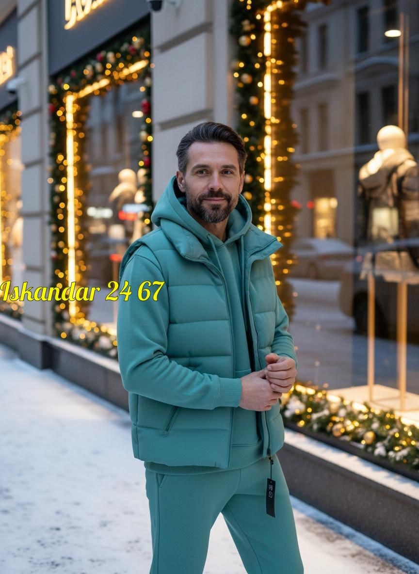 костюм на флисе,костюм спортивный мужской,спортивные костюм,мужская мода,мужской теплый спортивный костюм с жилеткой