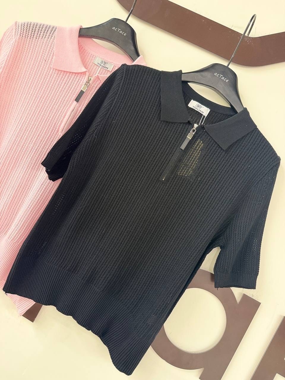 женская кофта,кофточка на замке,поло с воротником,кофточка,кофточка на замке для спокойных аутфитов в стиле old money