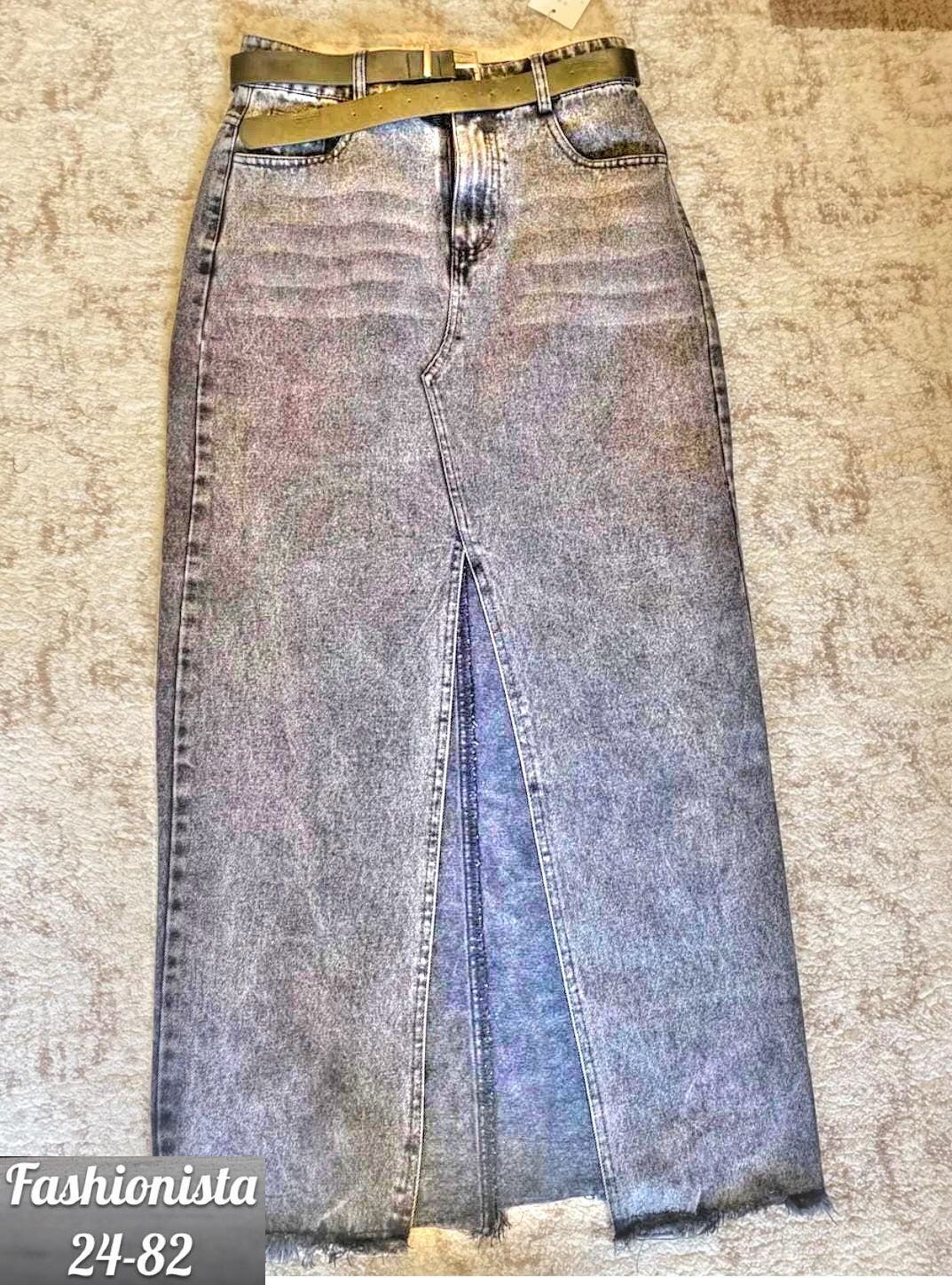 юбка джинсовая длинная с разрезом спереди niange,юбка джинсовая,длинная джинсовая юбка с разрезом сбоку,юбка джинс,длинная джинсовая юбка с разрезом спереди