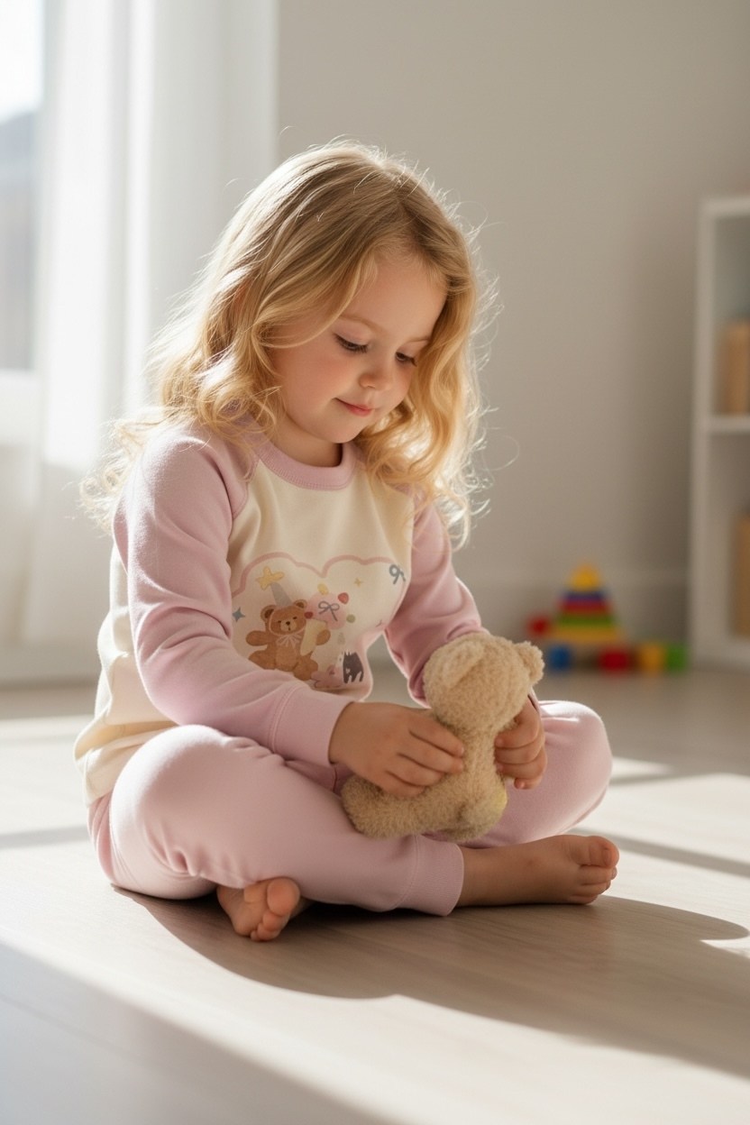 ребенок,пижама для девочек,пижама детская,детская теплая пижама,детей