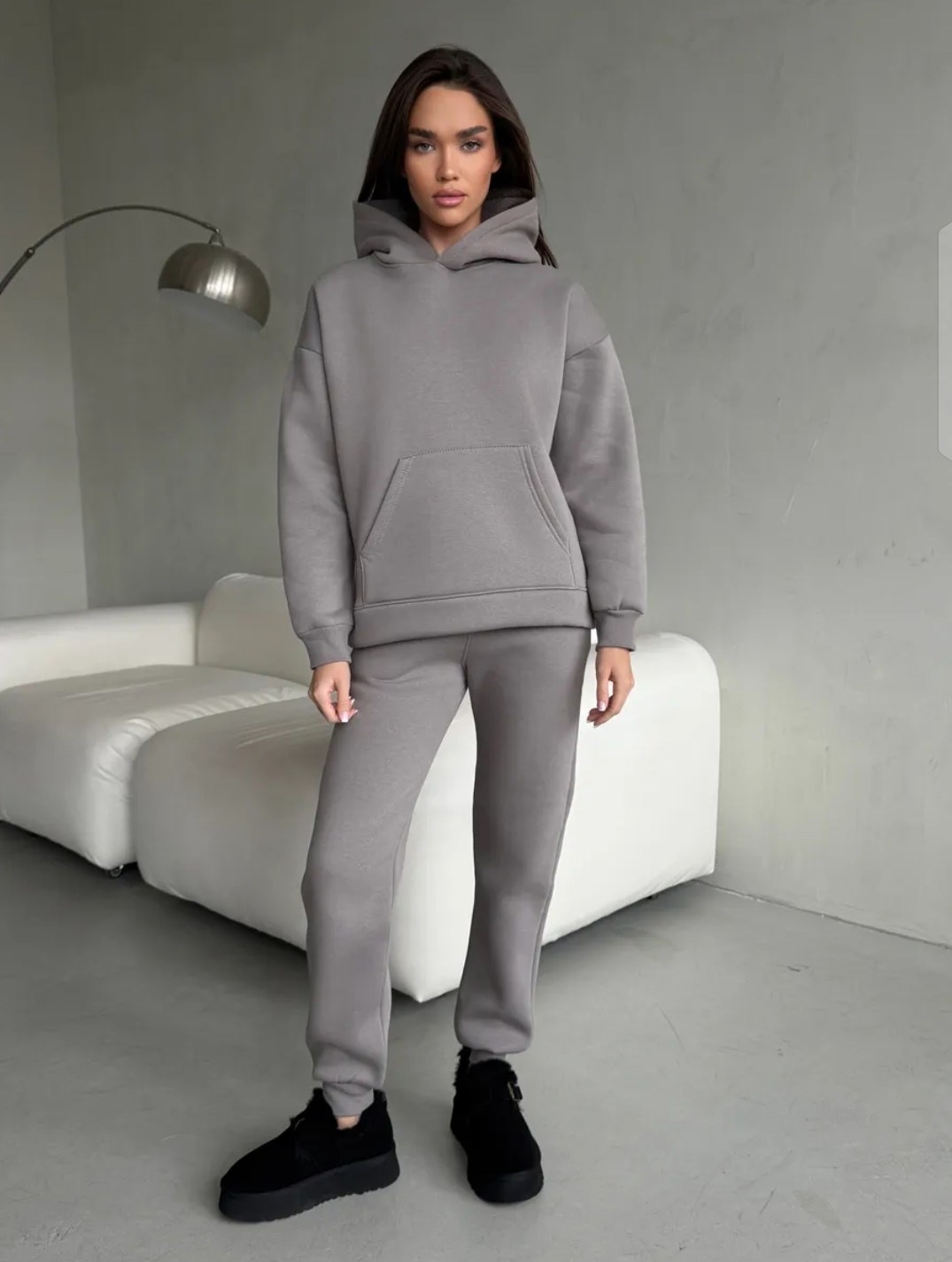 спортивный костюм на флисе женский,теплый спортивный костюм на флисе с начесом kenzil 188123753,костюм спортивный,спортивные костюмы на флисе,спортивный костюм теплый флис с начесом оверсайз uglerod