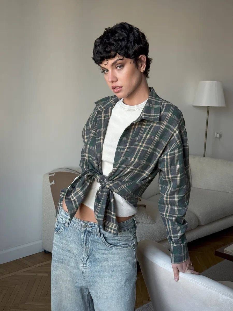 рубашка в клетку женская оверсайз,женская рубашка в клетку,рубашка розовая в клетку оверсайз,рубашка женская стильная,женская модная рубашка